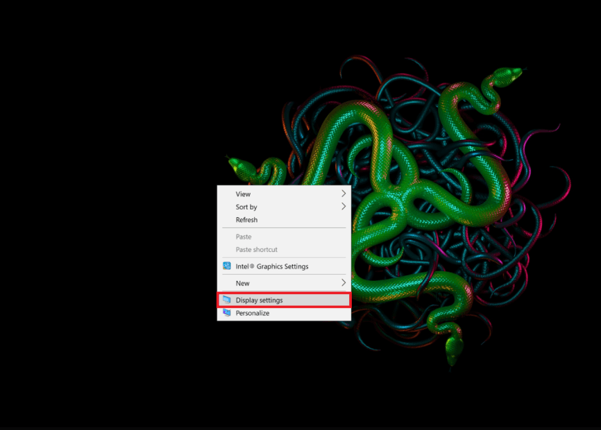 Windows Display Settings