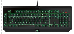 BlackWIdow Ultimate Stealth 2014 keyboard