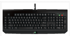 BlackWidow Stealth 2013 keyboard