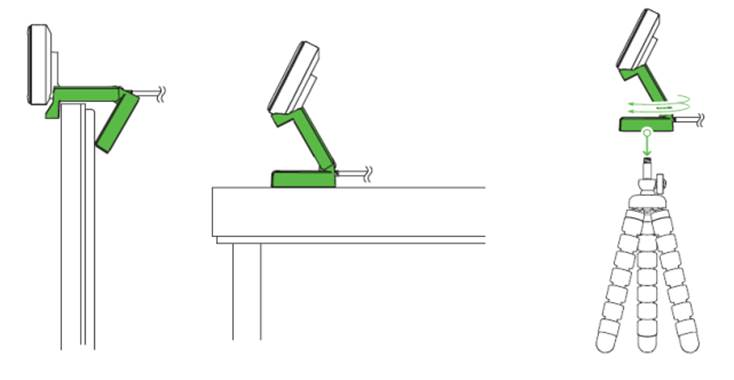 How to mount the Razer Kiyo Pro Ultra on a tripod