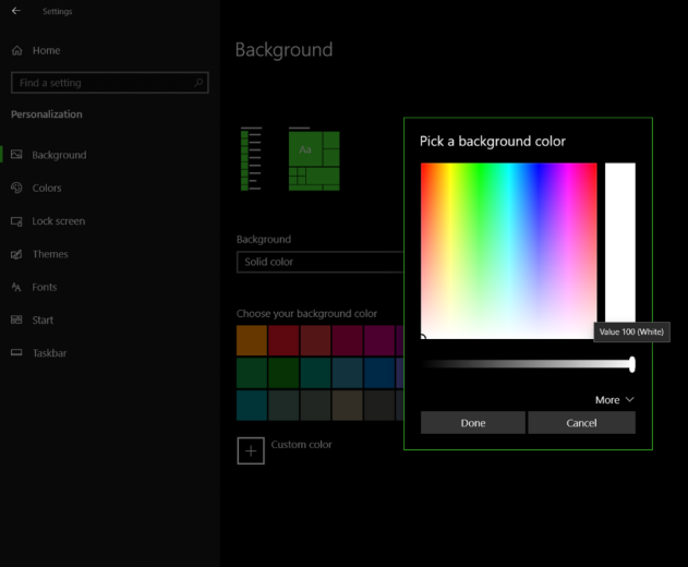 How to reduce light bleed on the Razer Blade display