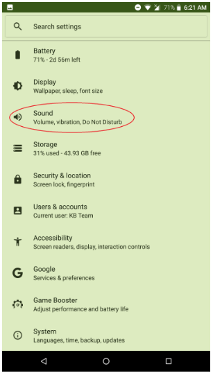 Tap Sound found under settings