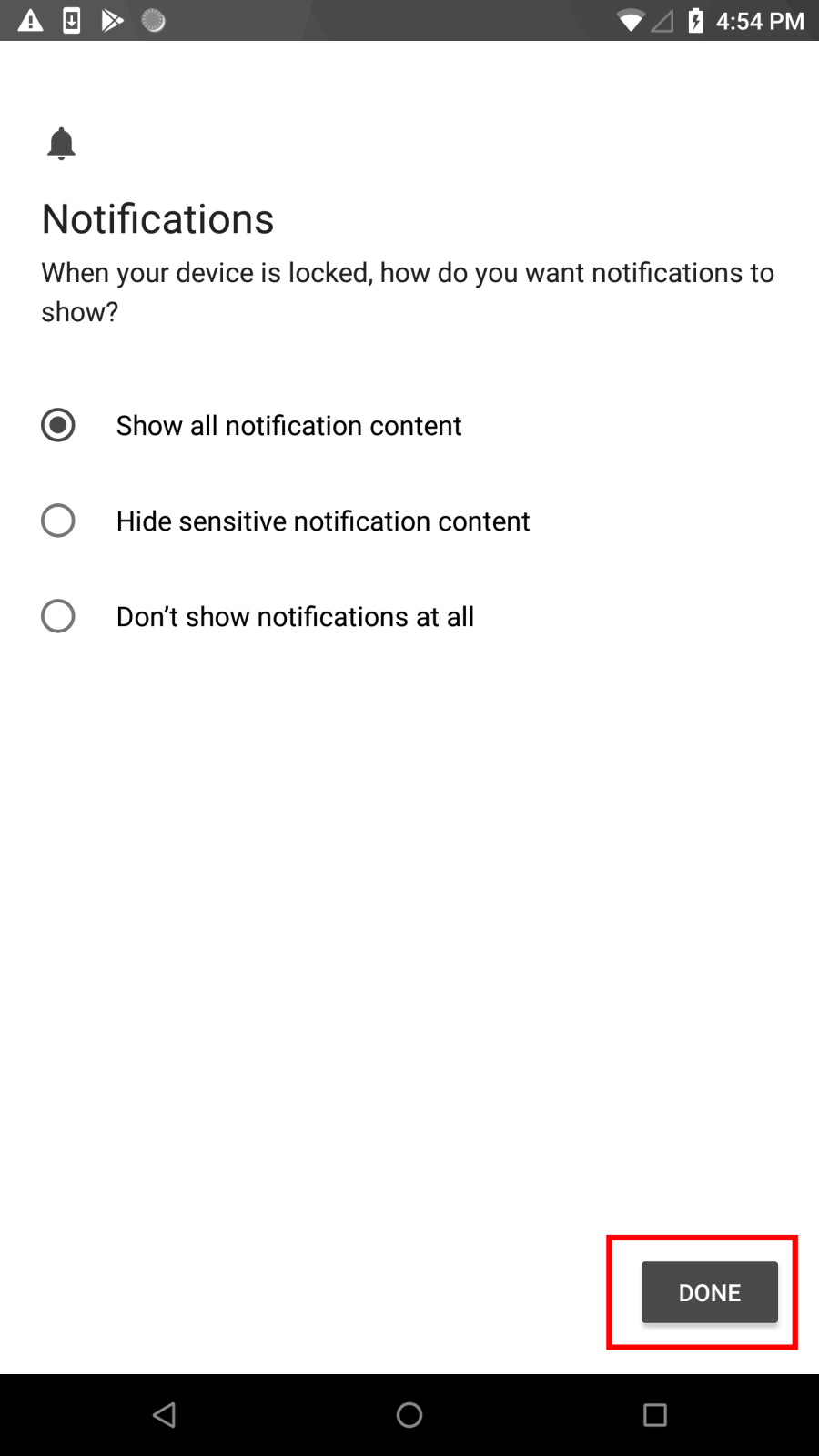 How to assign the fingerprint as a security lock on the Razer Phone