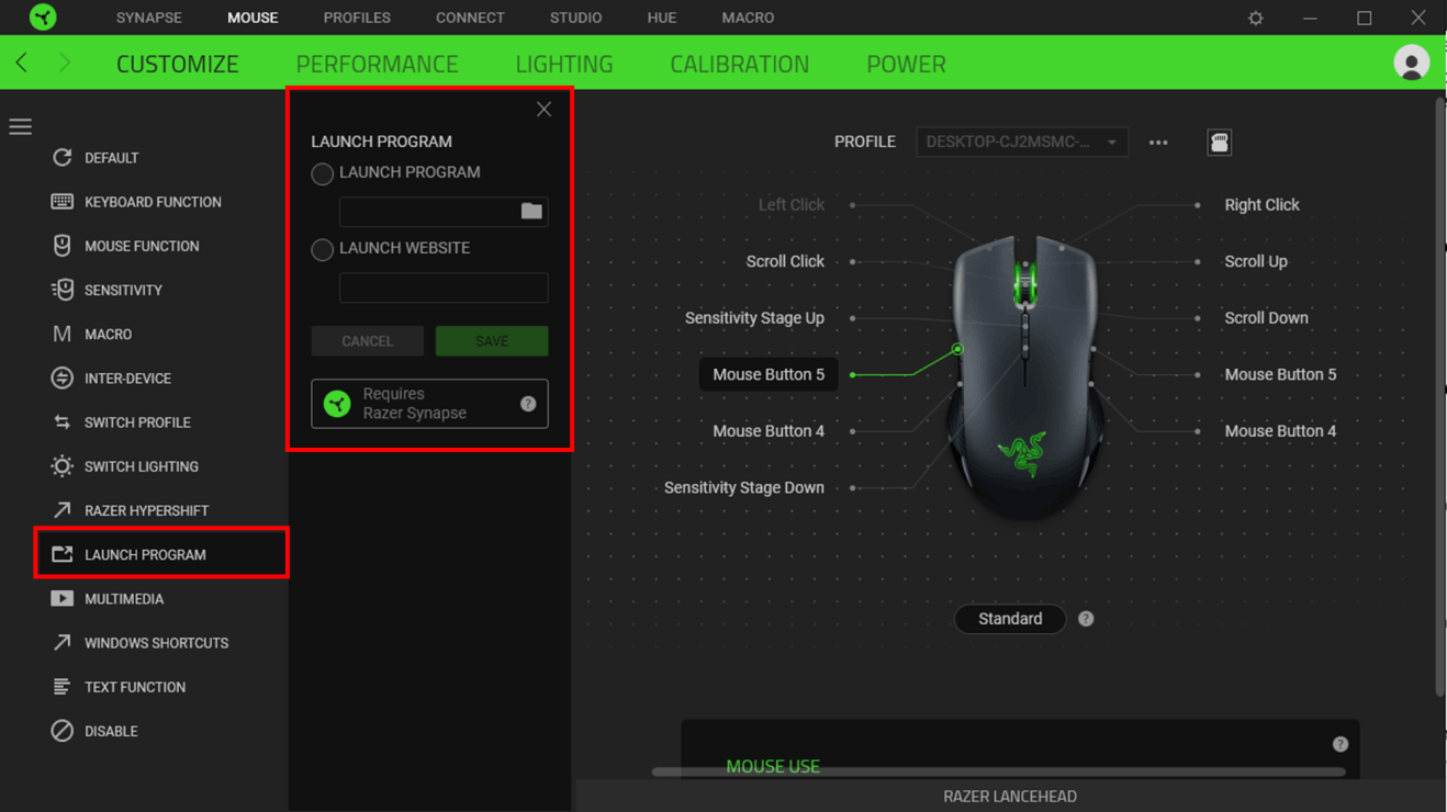 How To Launch Programs With A Razer Mouse