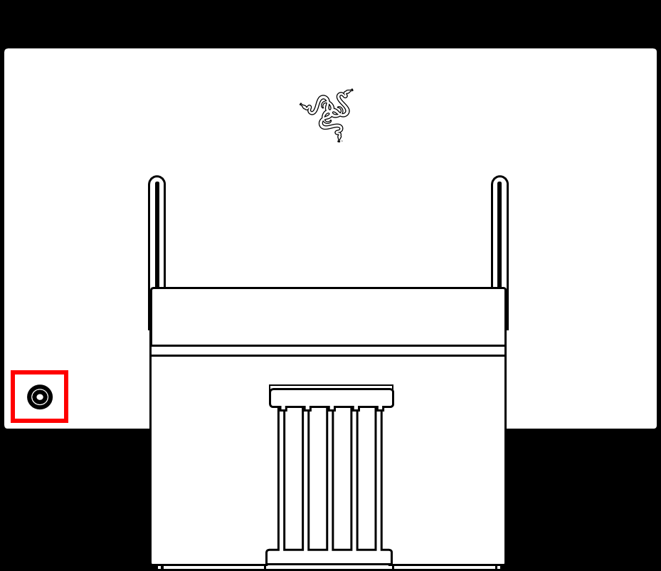 Press the 5-way menu joystick