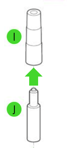 Remove gas lift cylinder