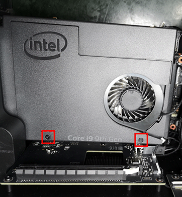 Razer Tomahawk Gaming Desktop SSD screw