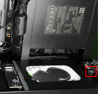 How to upgrade the storage capacity on the Razer Tomahawk Gaming Desktop