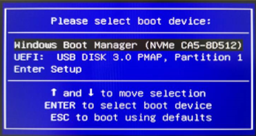 Windows updates section under Settings in Windows