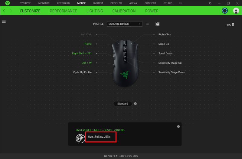 how to connect a razer synapse device