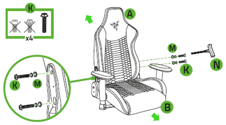 detach backrest