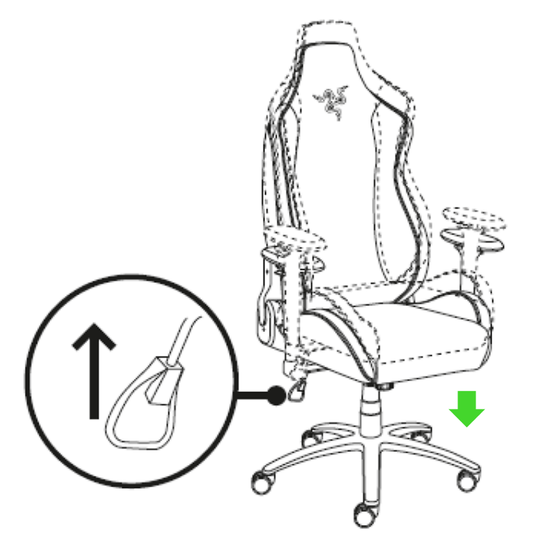 set lowest height