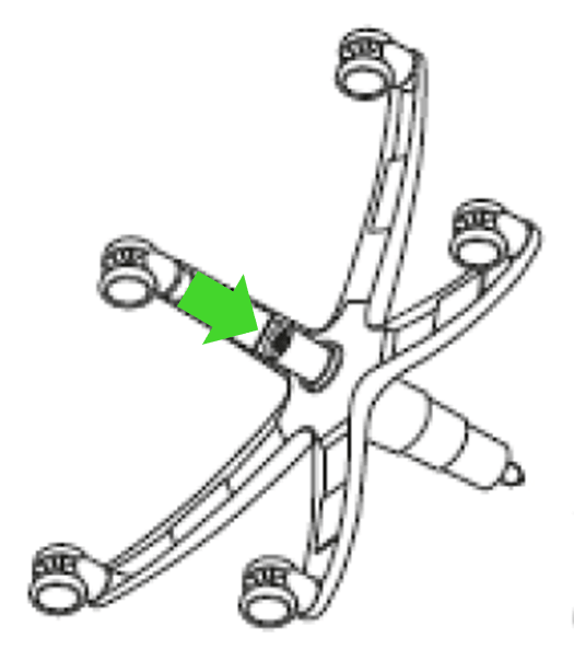 dislodge cylinder