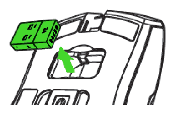 Mouse underside layout