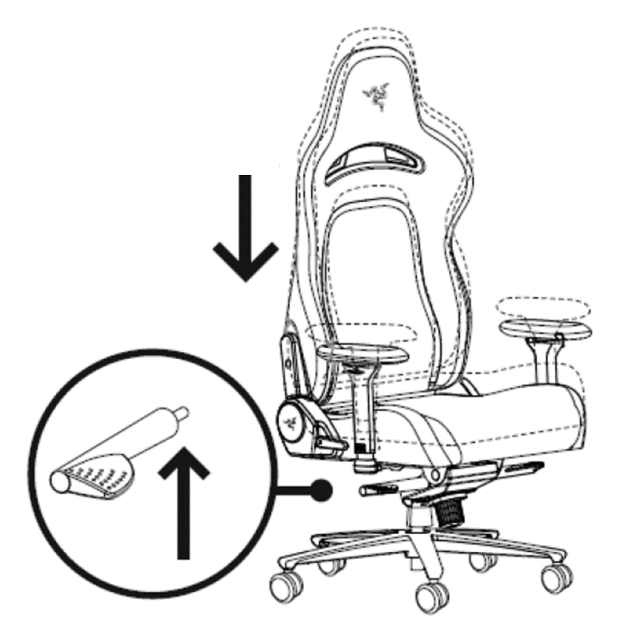 Adjust Razer Enki height