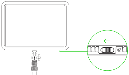 Razer Key Light Chroma diagram