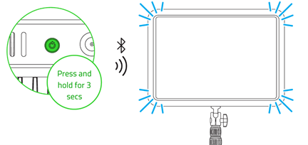 Razer Key Light Chroma diagram