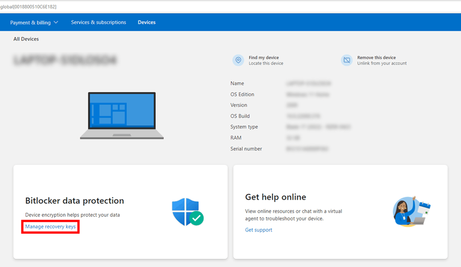 How to enable Device Encryption on a Razer Blade
