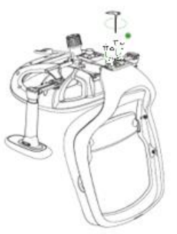 Razer Fujin unfasten screws from seat base