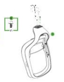 Fasten screws into the Razer Fujin backrest