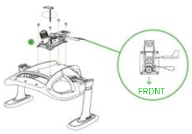 Remove Razer Fujin mechanisms from seat base