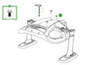 Unfasten Razer Fujin screws