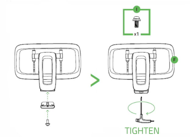 Razer Fujin Pro headrest