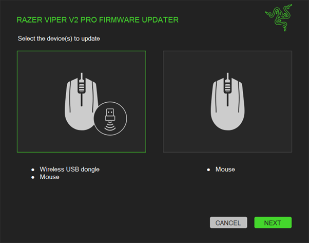 thumbnail image 2 of Razer Viper V2 Pro Gaming Mouse USB Dongle – Original, Open Box 2 of 5