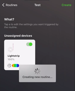 app window showing the process in progress