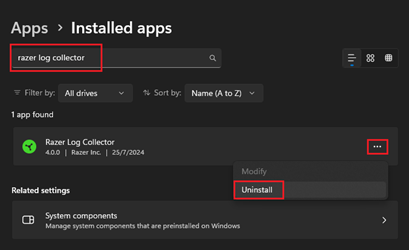 screenshot of the dashboard of apps installed