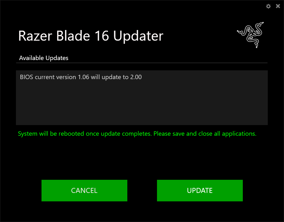 Windows Hello warning window