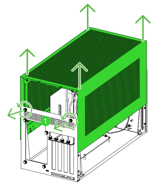 How to set up the Razer Core X V2
