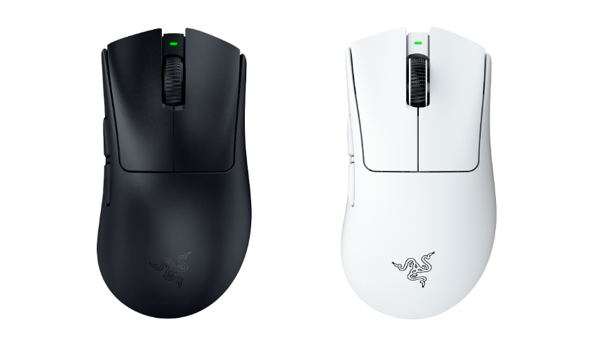 Razer DeathAdder V4 Pro ホワイト Razer DeathAdder V4 Pro Wireless Gaming Mouse - White - us