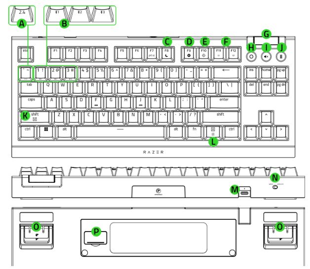 Razer BlackWidow V4 Tenkeyless HyperSpeed | RZ03-0548 Support & FAQs