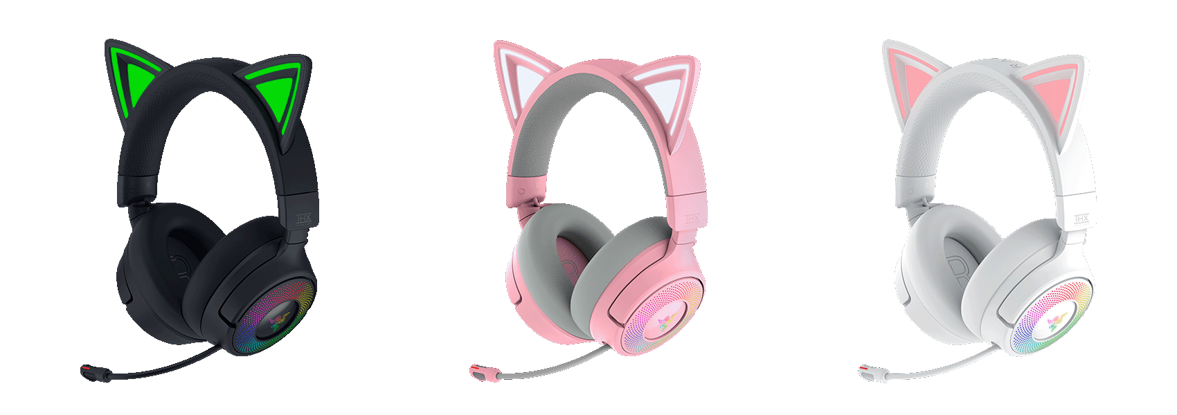 Razer Kraken Kitty V3 Pro colors