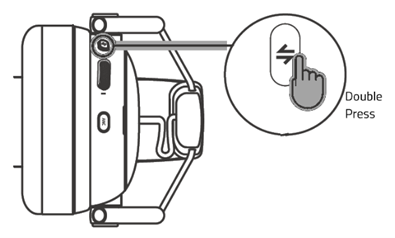 Double-press smartswitch button