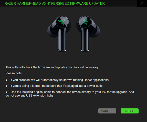 Click "Next" to proceed