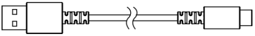USB Type A to Type C cable