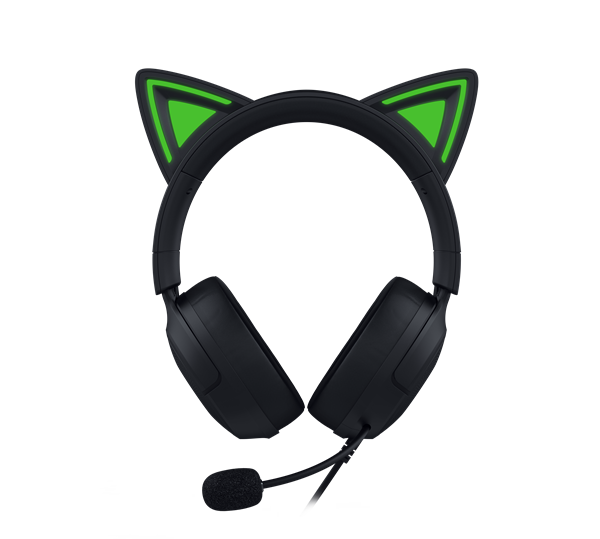 Razer Kraken Kitty V3 close-up shot
