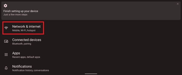 Razer Edge network and internet