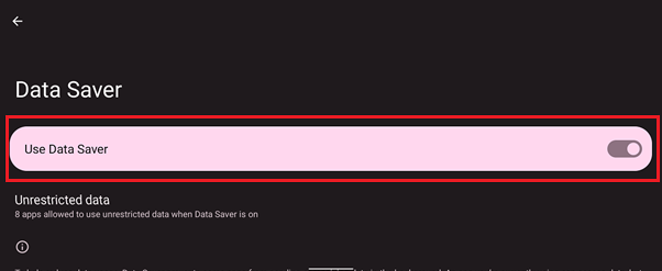 Razer Edge use data saver
