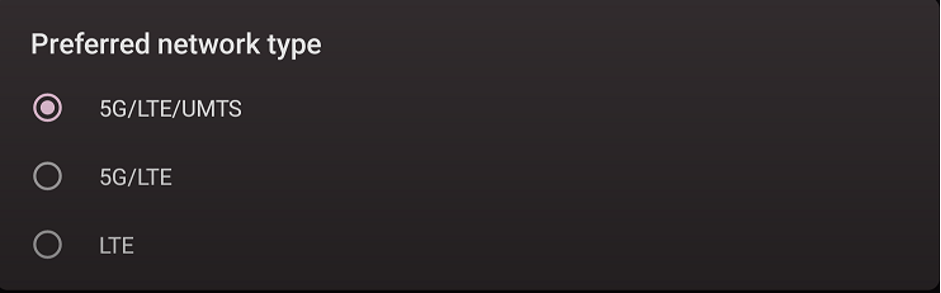 Razer Edge network types