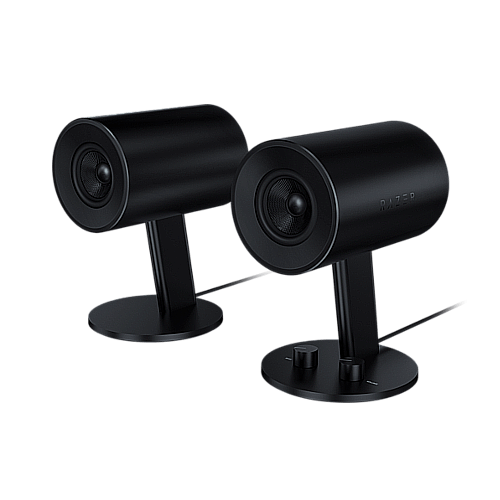 Close up shot of the Razer Nommo